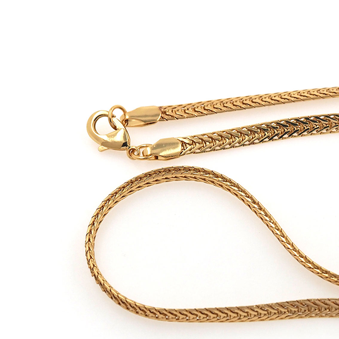 18 K Gold filled Snake Halskette Brady