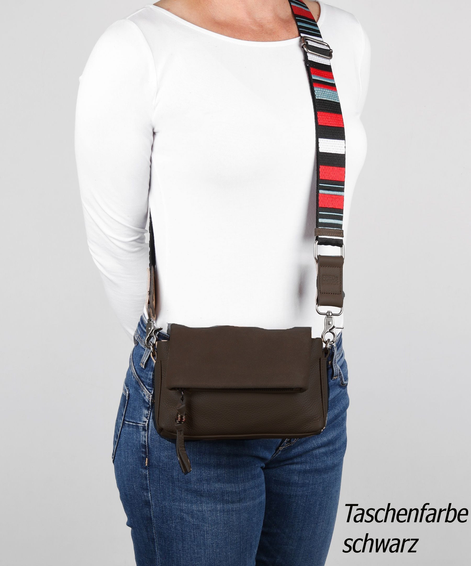 Freds Bruder Handtasche Alerassa Crossbody Black