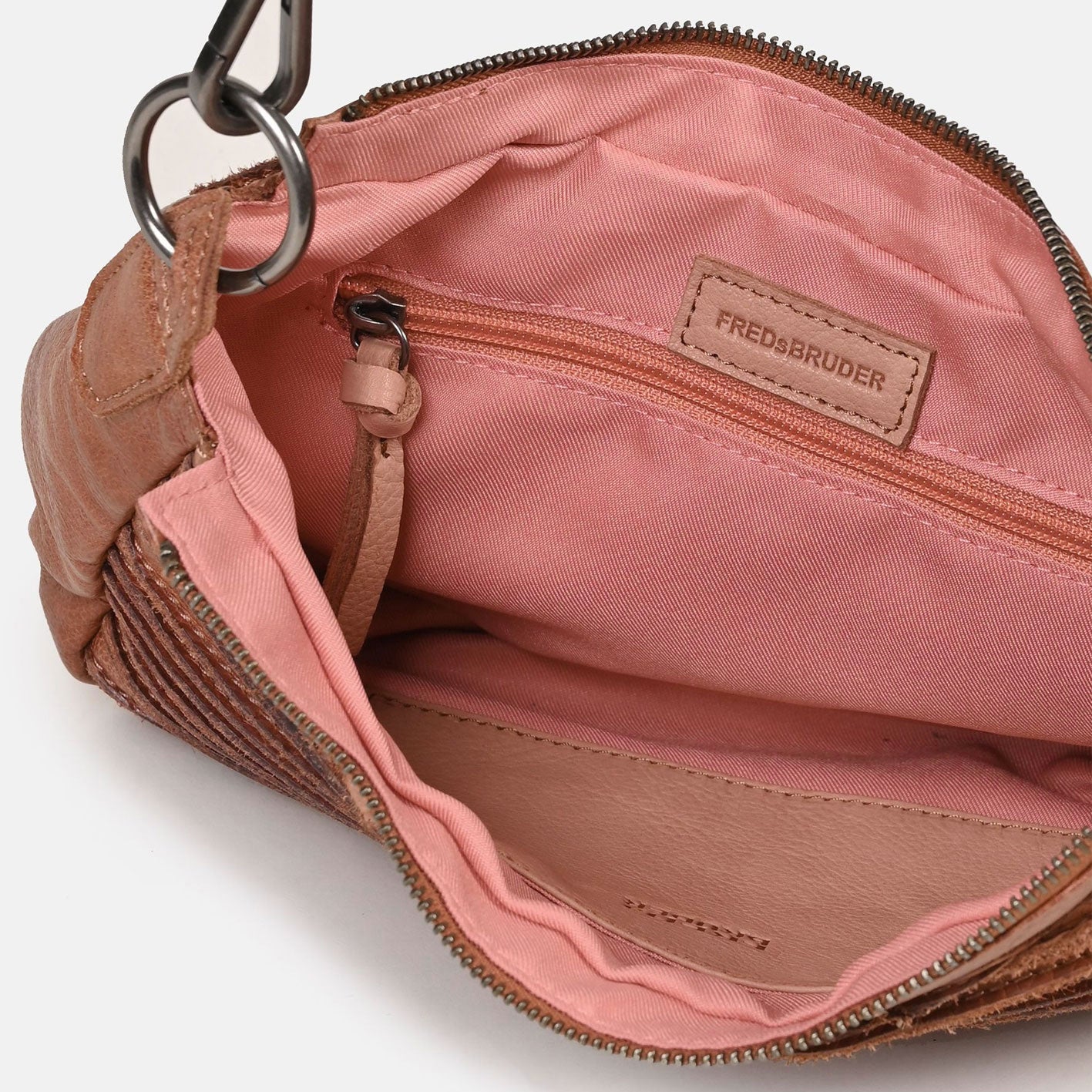 Freds Bruder Handtasche Riffel Likely Midi Light Rust
