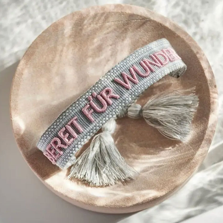 Statement-Armband Bereit für Wunder