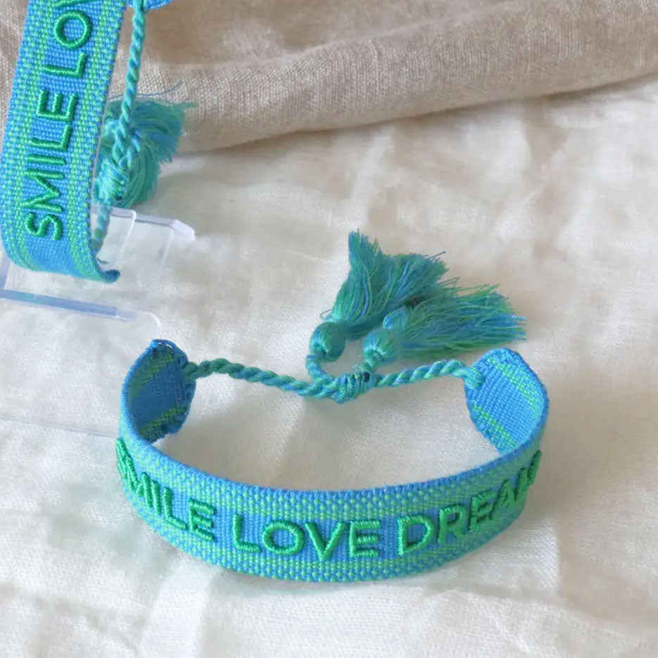 Statement-Armband Smile Love Dream