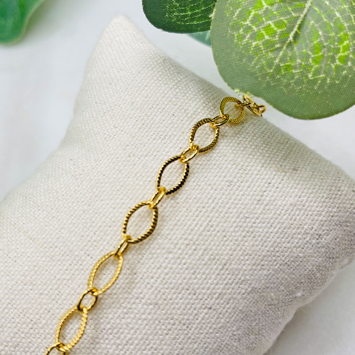 Armkette in Gold mit grossen Gliedern Bairo Ladelin