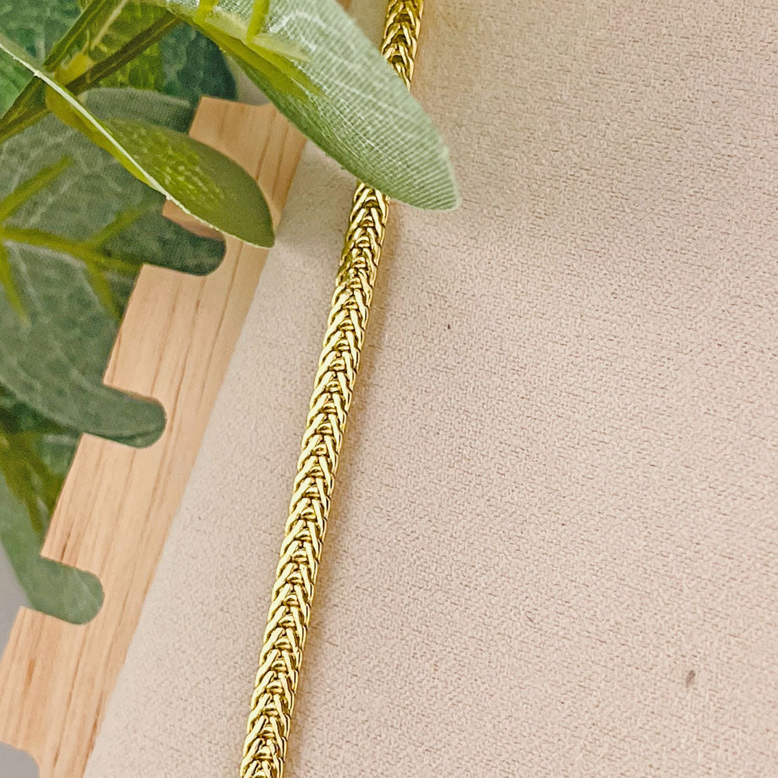 Breite Snake Goldkette Brandy