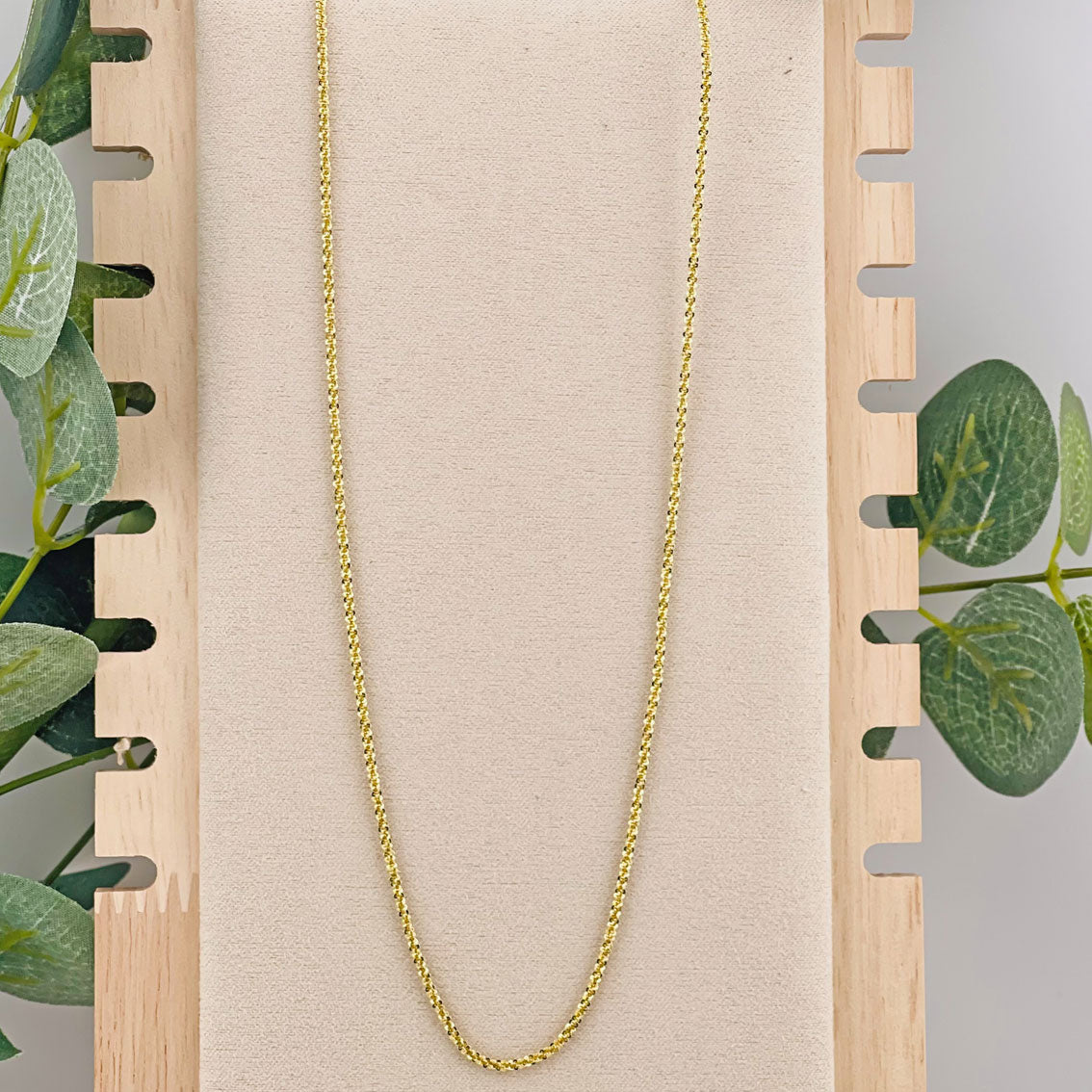 Feine minimalistische Halskette 18K Gold filled Karlora